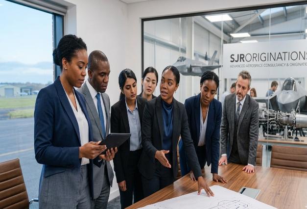 Diverse multicultural professionals — trust, partnership and excellence